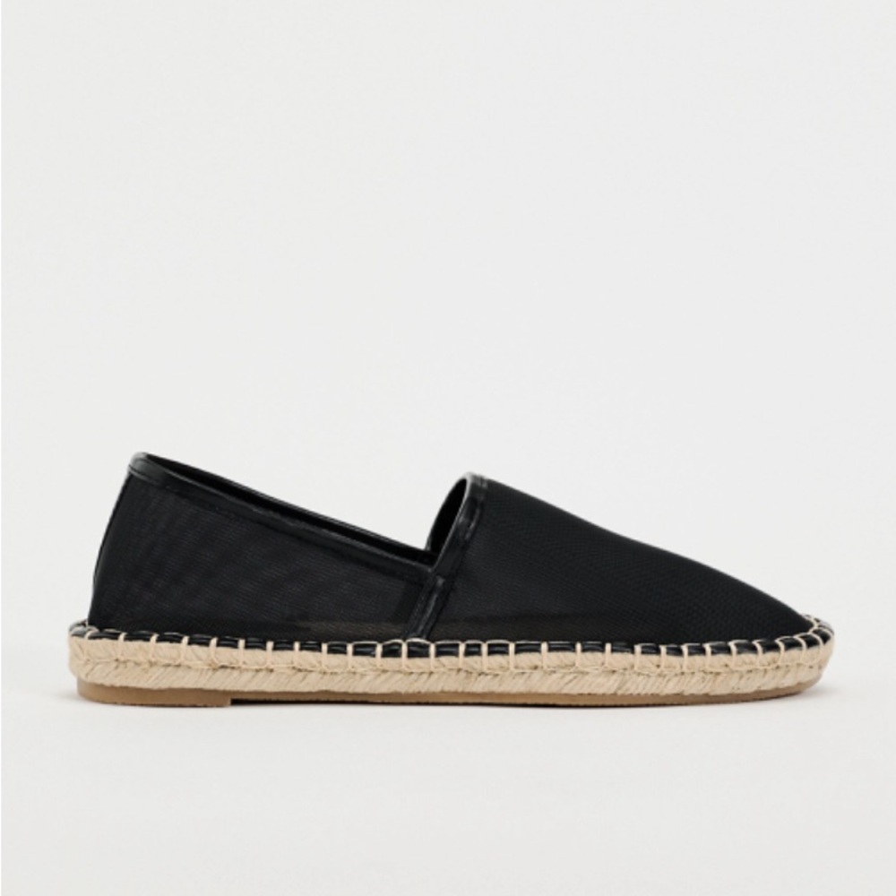 ZARA MESH ESPADRILLES. NWT